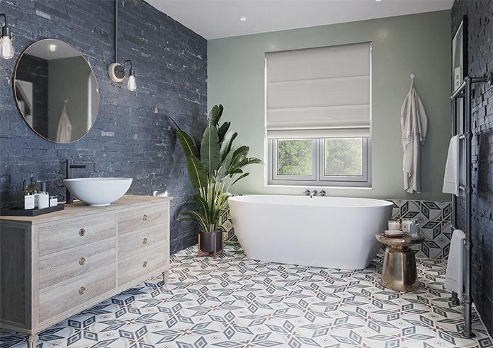 Loxley, Grey - Twist&Fit Roman Blind - Image 6